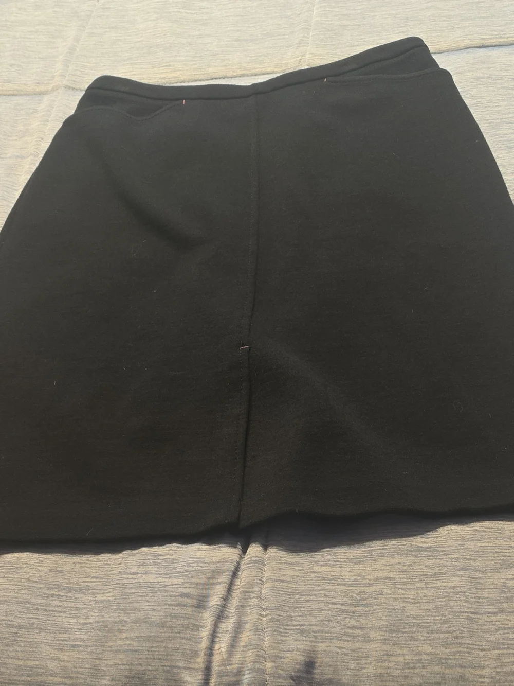 Ann Taylor Black Pencil Knit Skirt